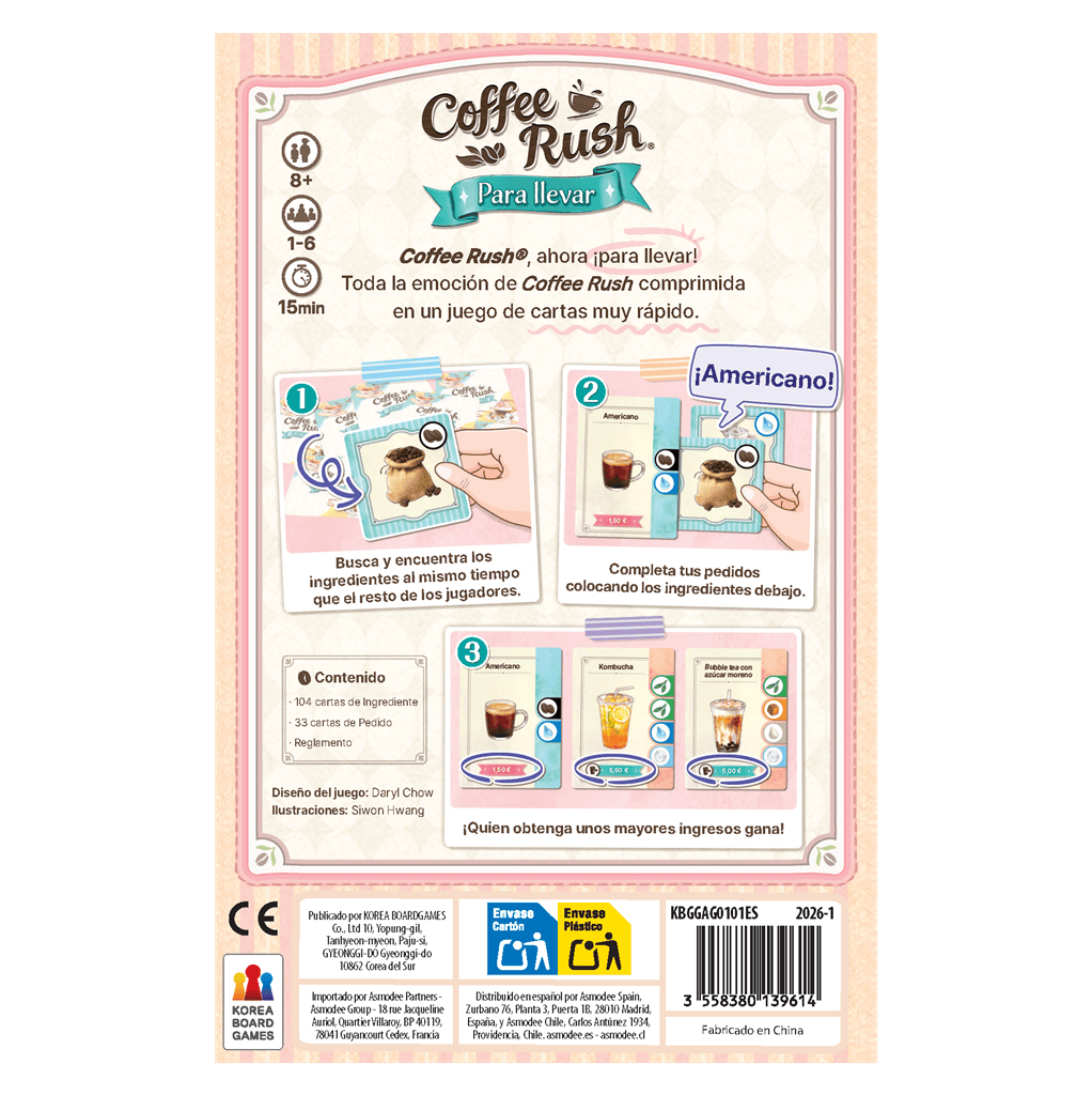 Coffee Rush: Para llevar