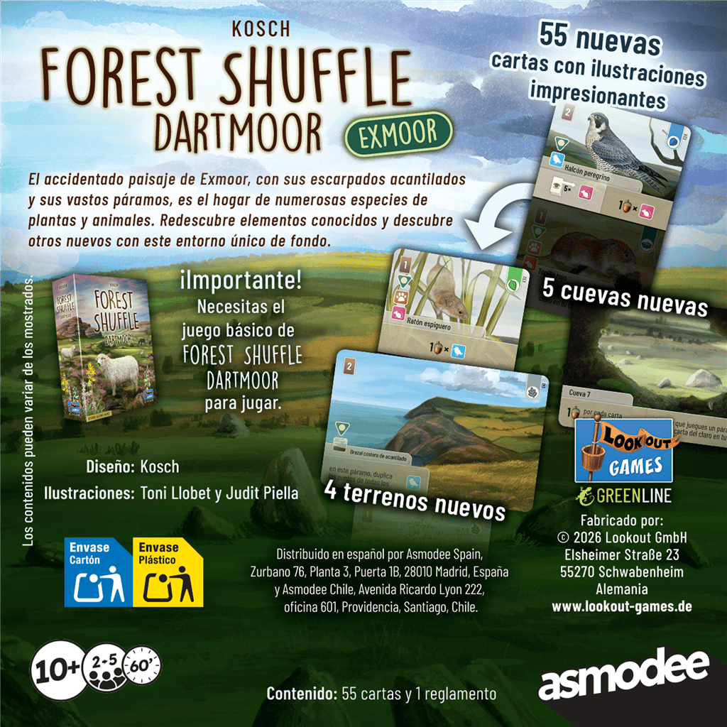 Forest Shuffle Dartmoor Exmoor