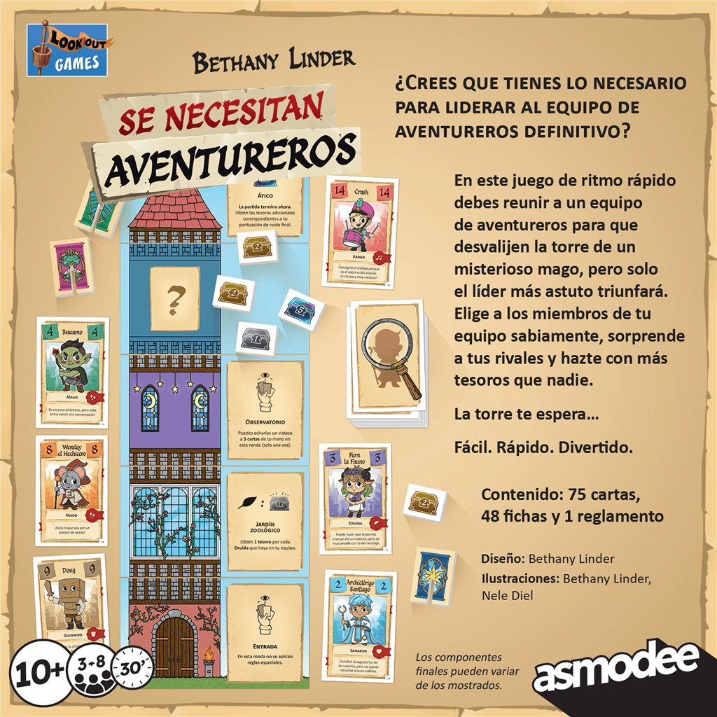 Se necesitan aventureros