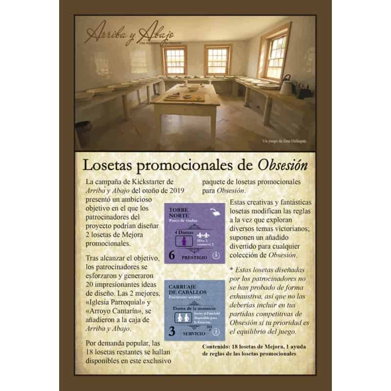 Losetas promocionales - Obsesión