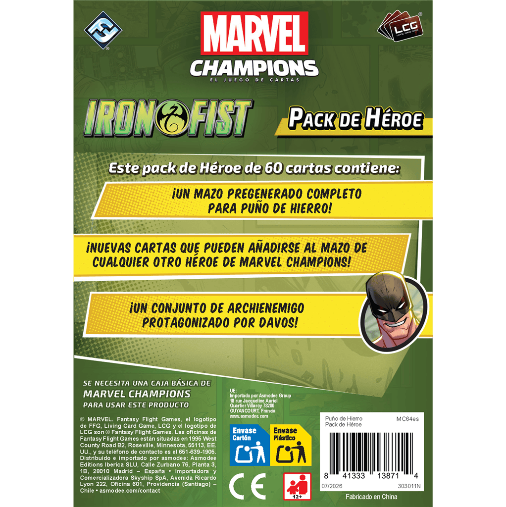 Iron Fist Hero Pack