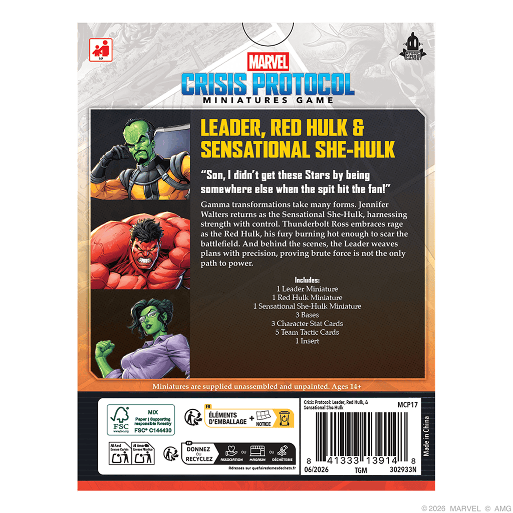 Leader, Red Hulk & Sensational She-Hulk