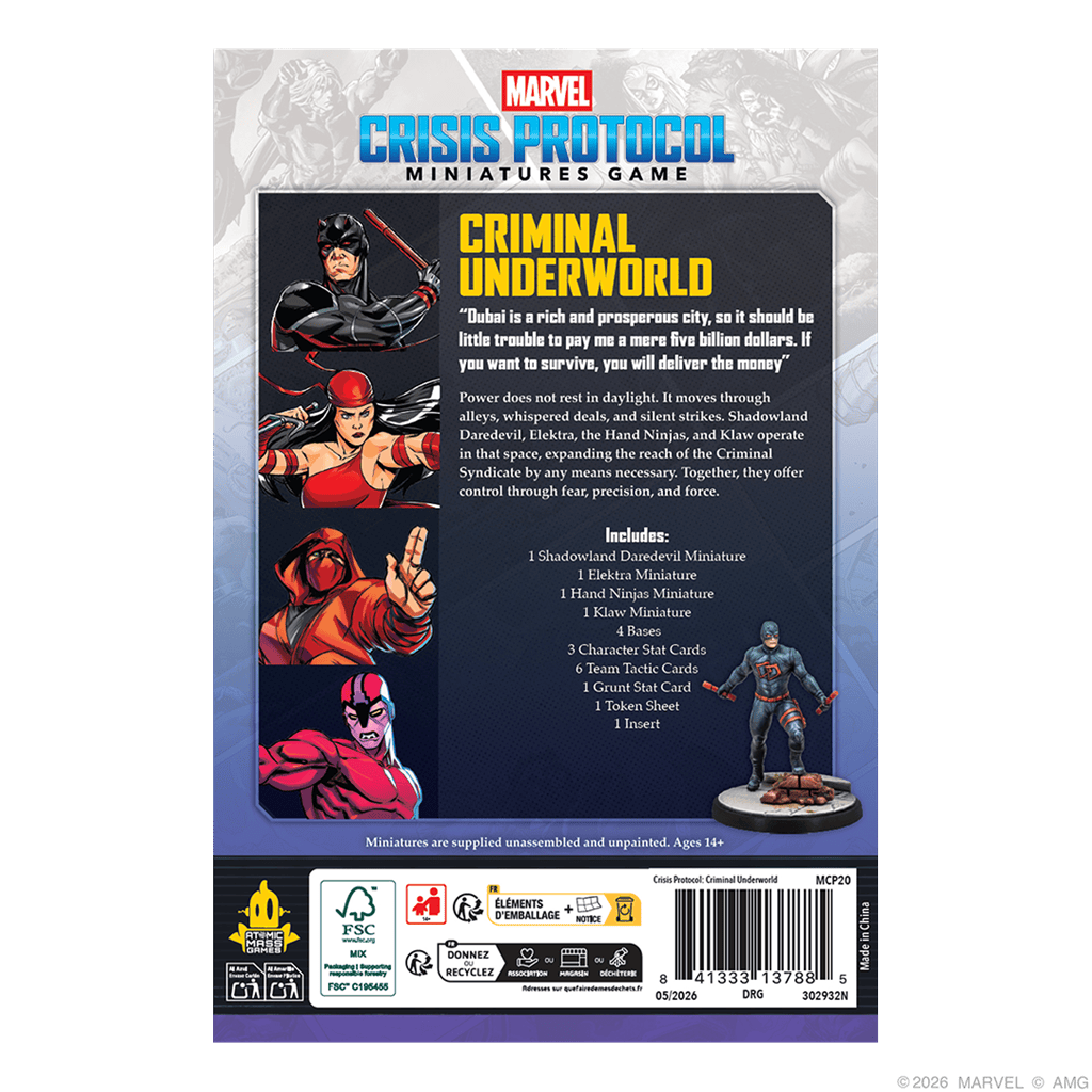 Criminal Underworld Character Pack