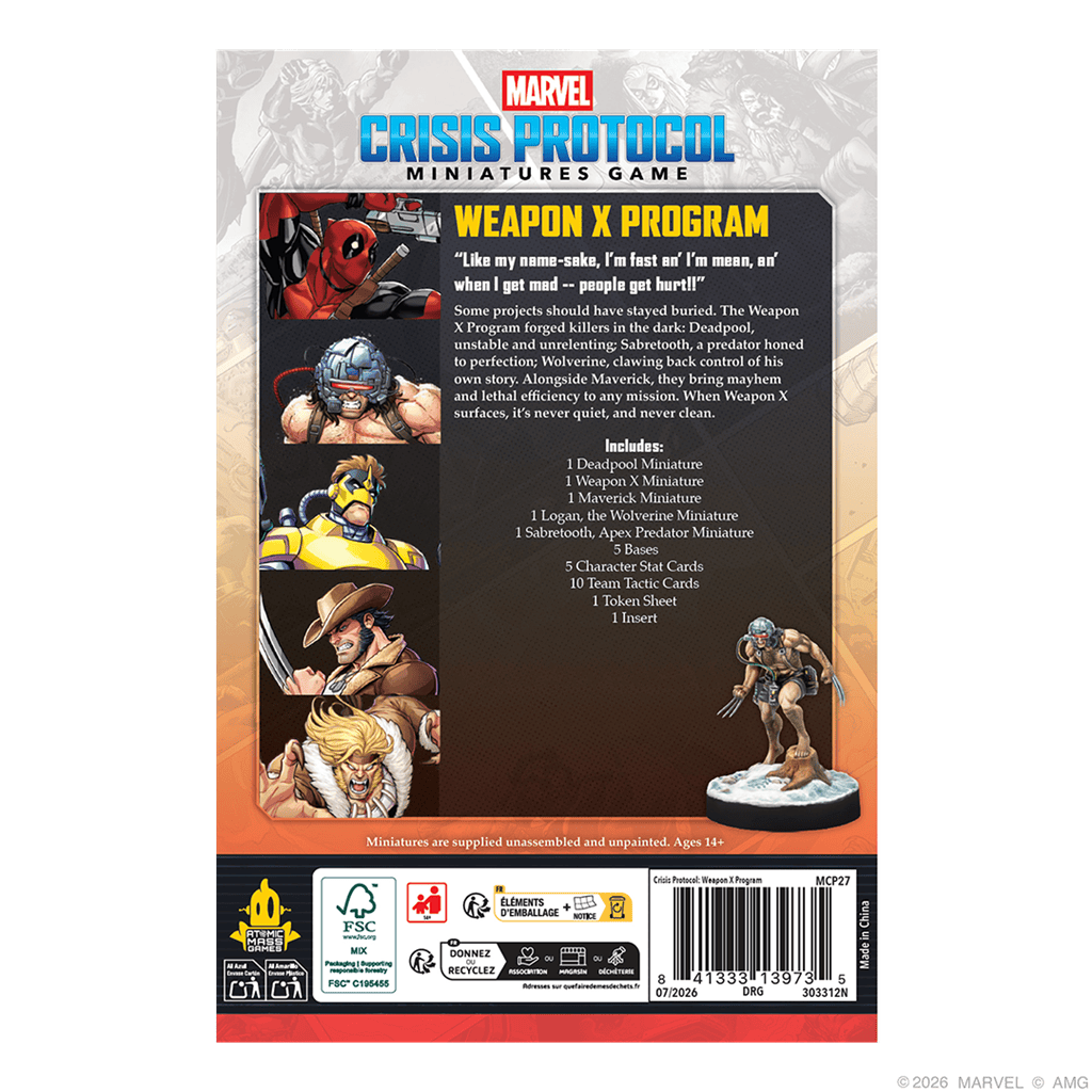 Weapon X Affiliation Pack