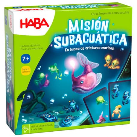Misión Subacuática: En busca de criaturas marinas