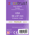 Fundas Zacatrus USA Premium (56 mm X 87 mm) (50 uds)