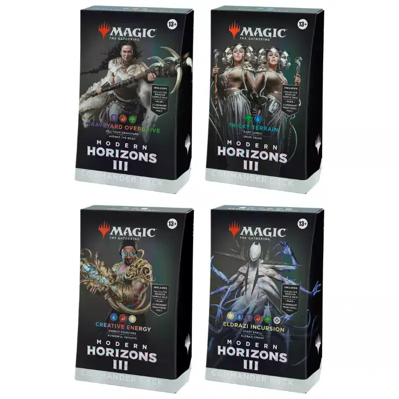 Modern Horizons 3 Commander Deck Display (4 Decks) - EN