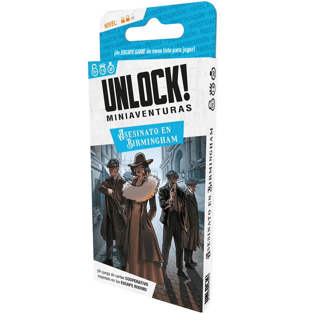 Unlock! Miniaventuras Asesinato en Birmingham