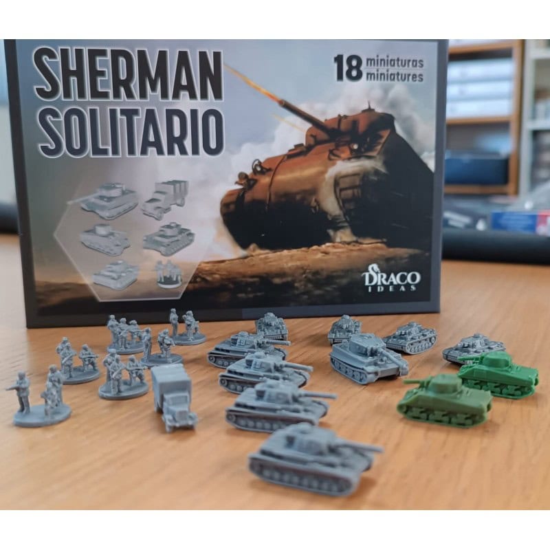 Sherman Solitario - Set 18 miniaturas