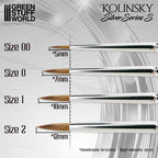 SILVER SERIES (S) - Set Pinceles Kolinsky (Serie-S)