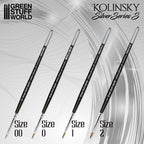 SILVER SERIES (S) - Set Pinceles Kolinsky (Serie-S)