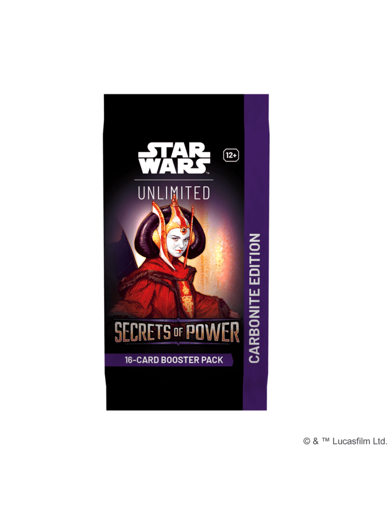 Star Wars Unlimited: Secrets of Power - Carbonite Booster (1) (Inglés)