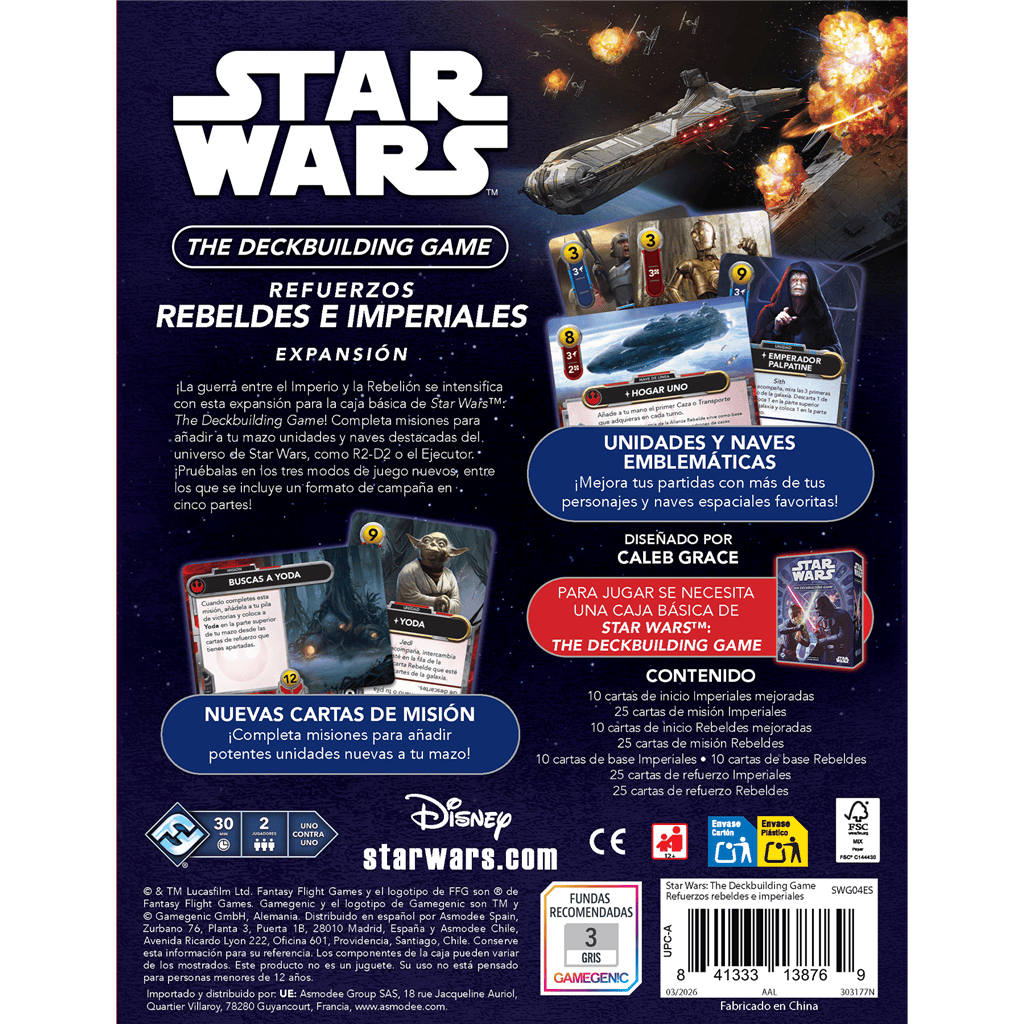 Star Wars: Deckbuilding Game Rebel &amp; Empire