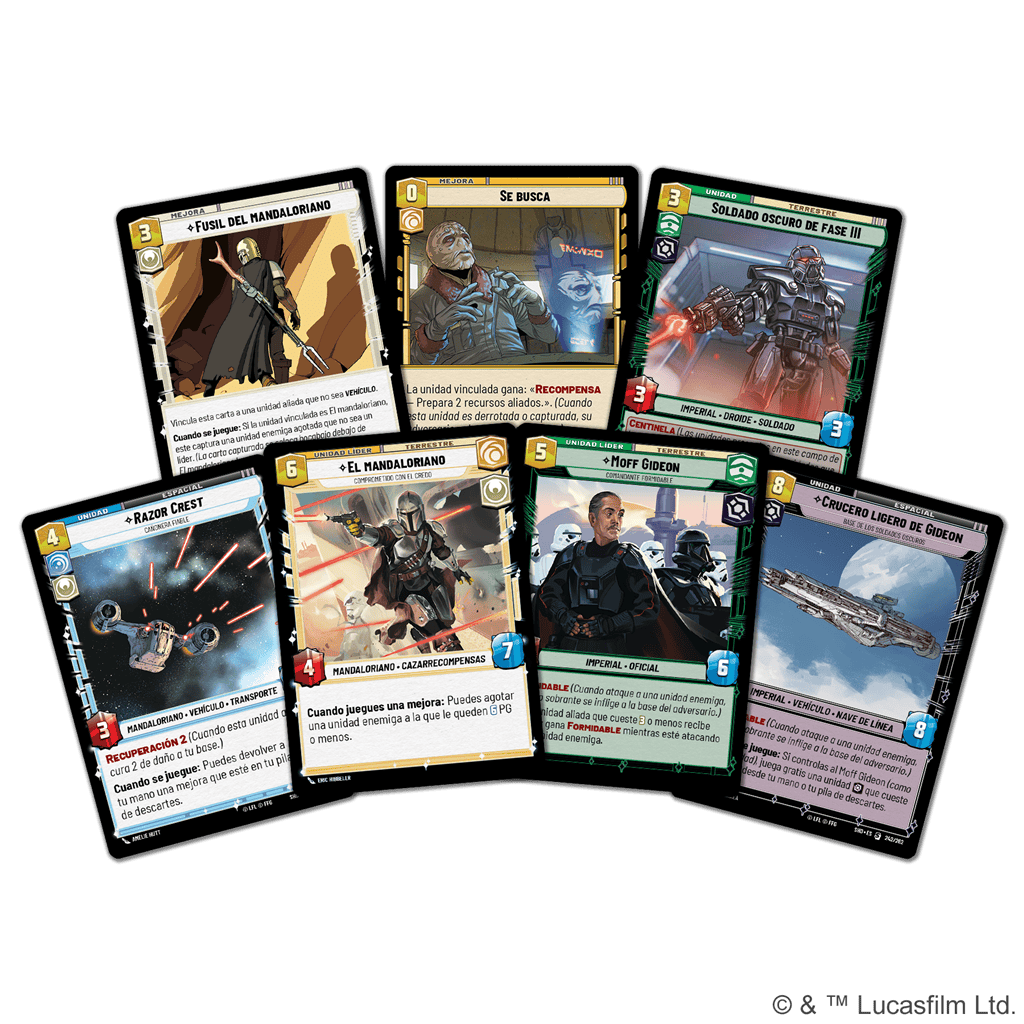 Sombras de la galaxia Caja inicio