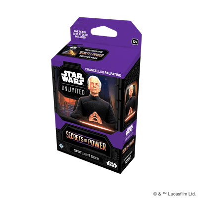 Secrets of Power Spotlight Decks Chancellor Palpatine