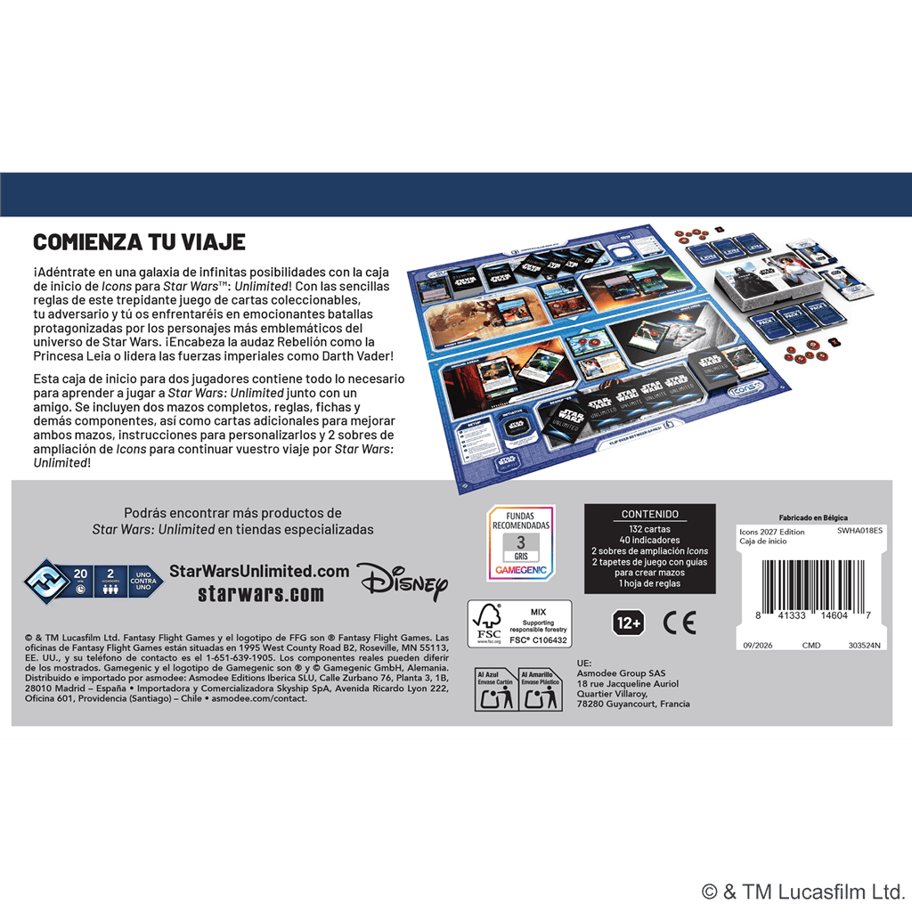 Icons 2027 Edition Caja de Inicio
