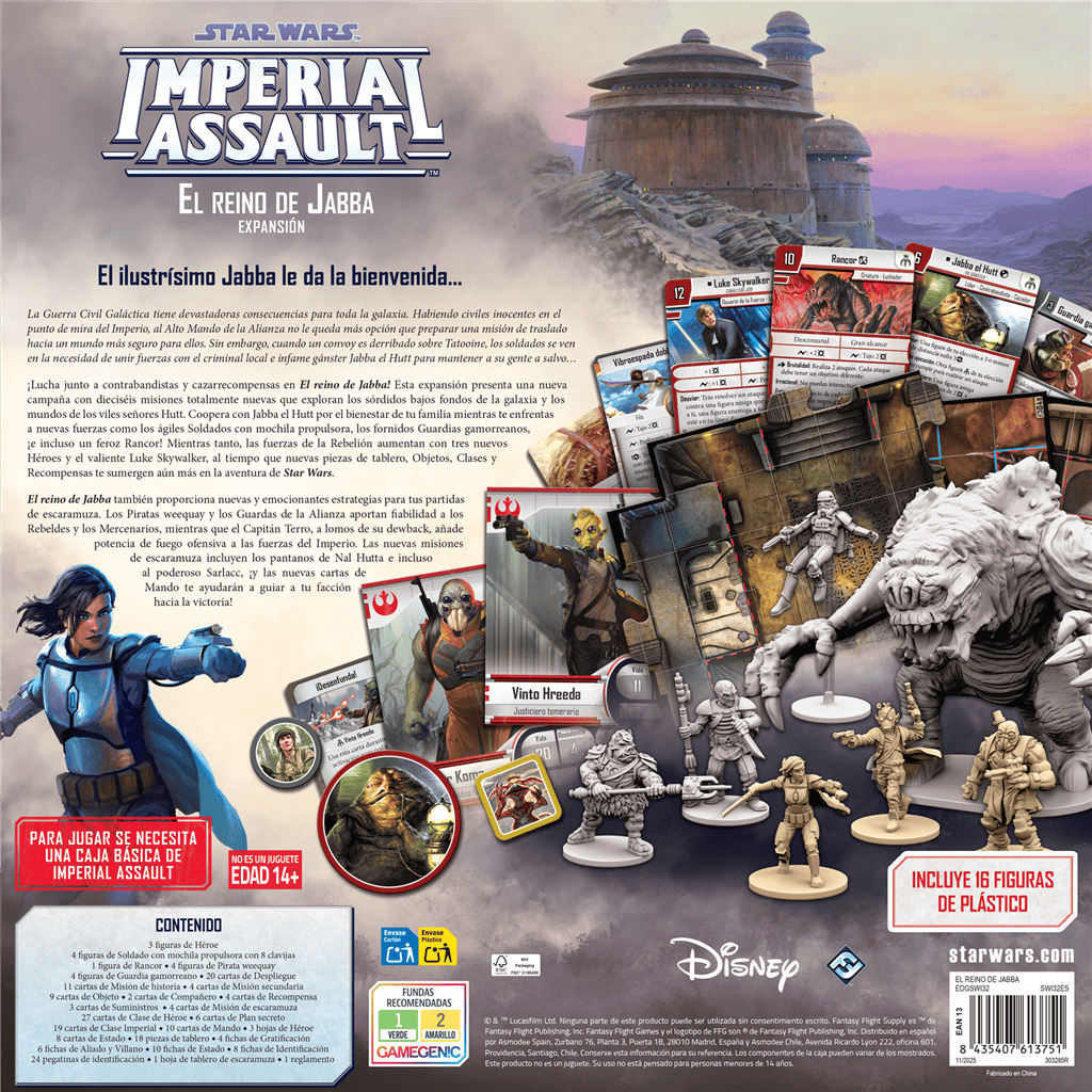 Imperial Assault: El reino de Jabba