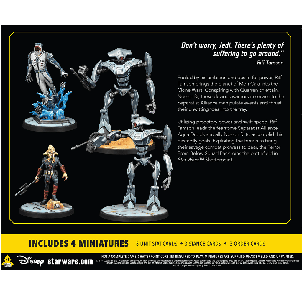 Terror From Below Squad Pack