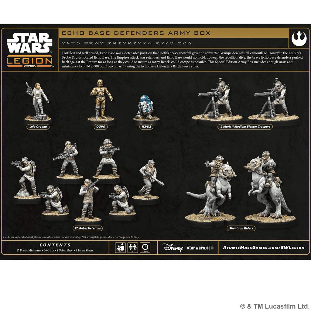 Echo Base Defenders Army Box