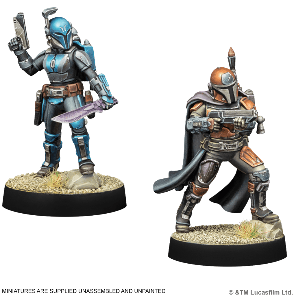 Customizable Mandalorian Leader&Hunter