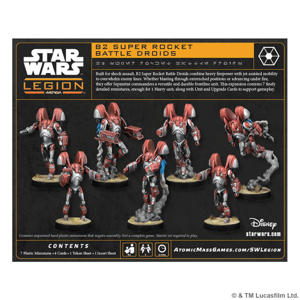 B2 Super Battle Droids Rocket Troopers