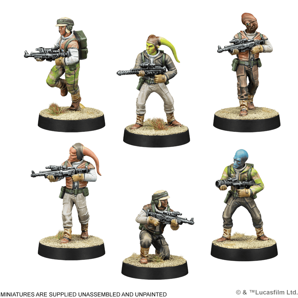 Star Wars Legión: Rebel Troopers