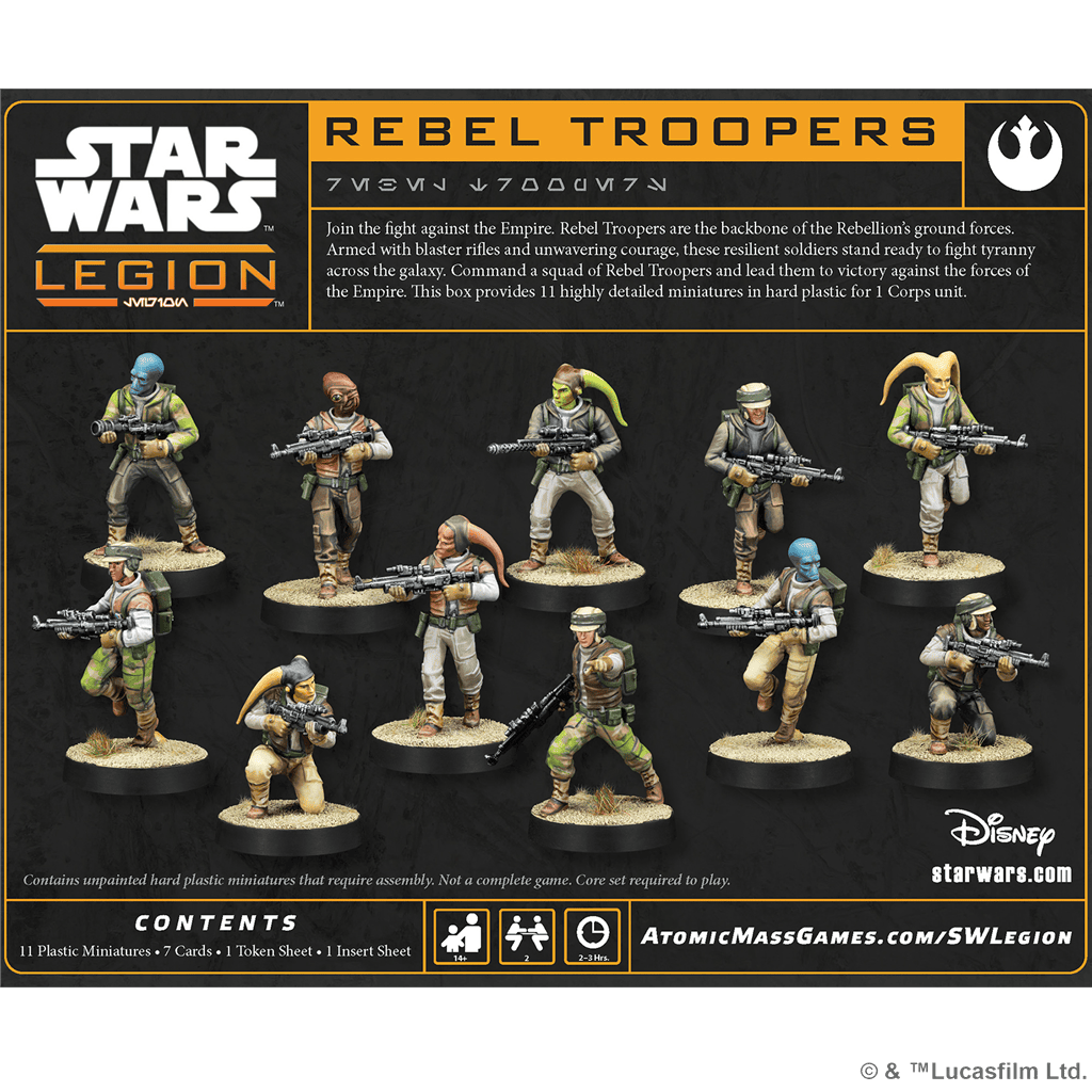 Star Wars Legión: Rebel Troopers