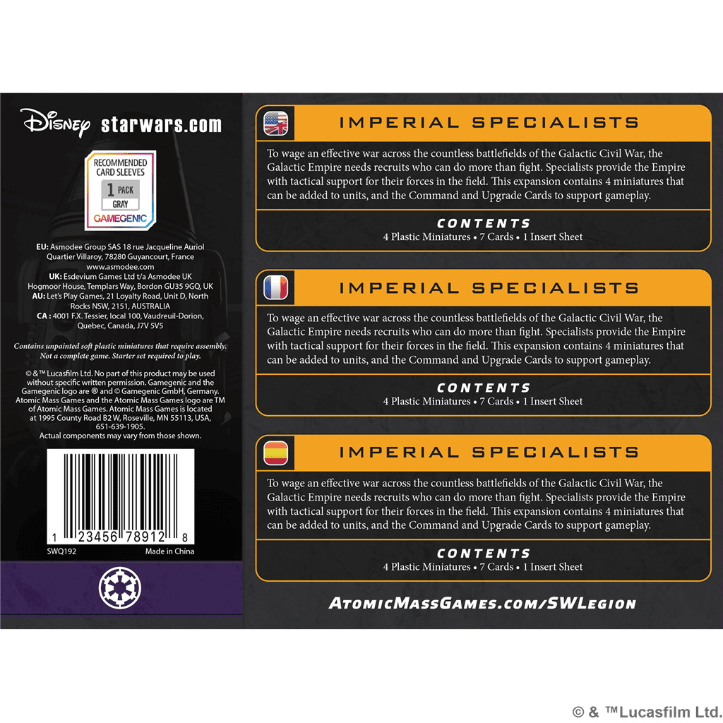 Imperial Specialists