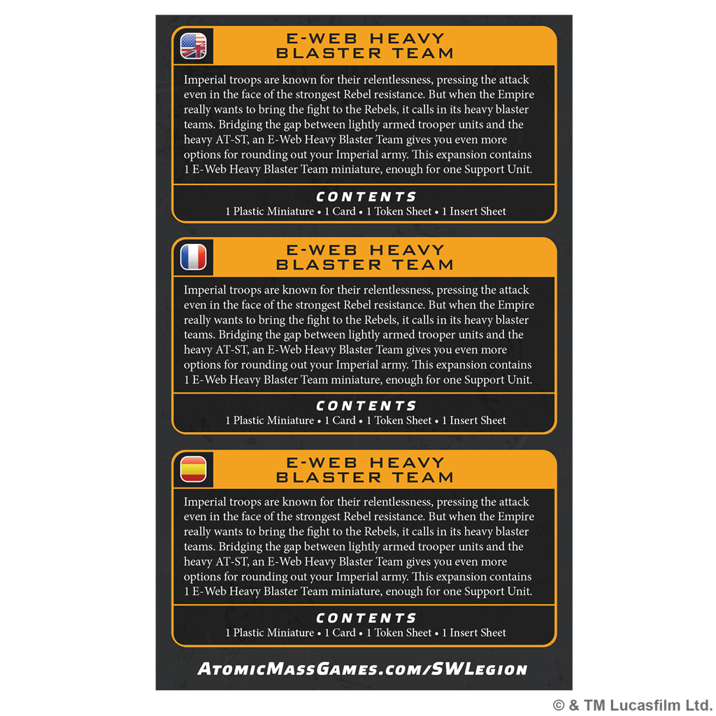 E-Web Heavy Blaster Team