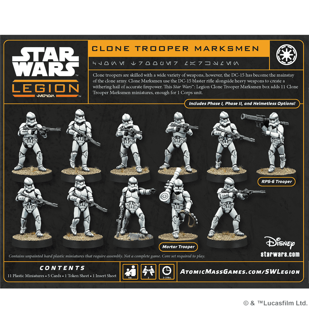 Clone Trooper Marksmen Unit