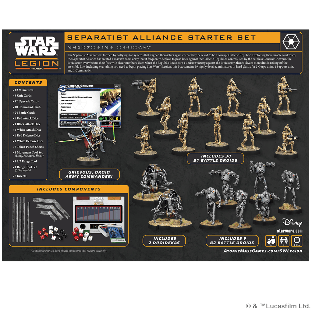 Separatist Alliance Starter Set