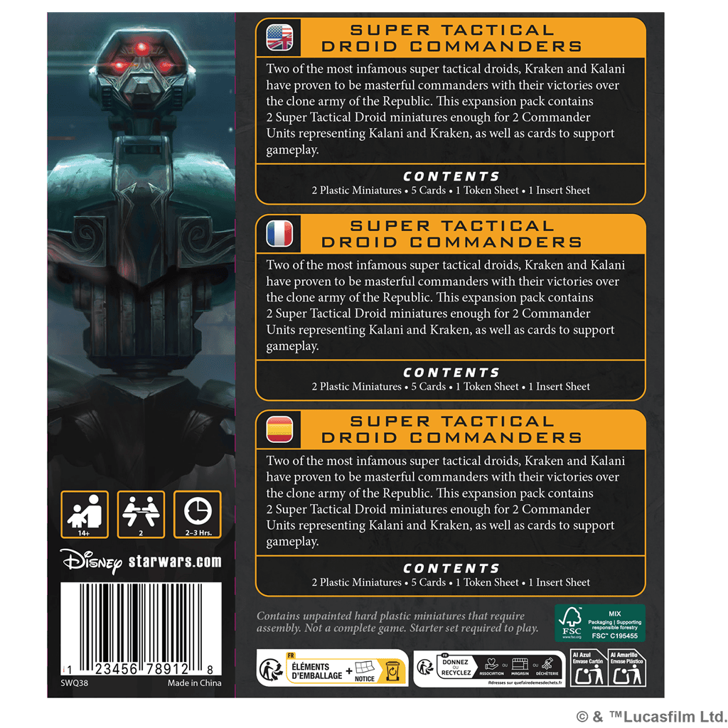 Super Tactical Droid Commanders