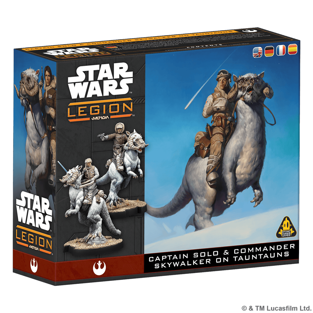 Han Solo &amp; Luke Skywalker on Tauntaun