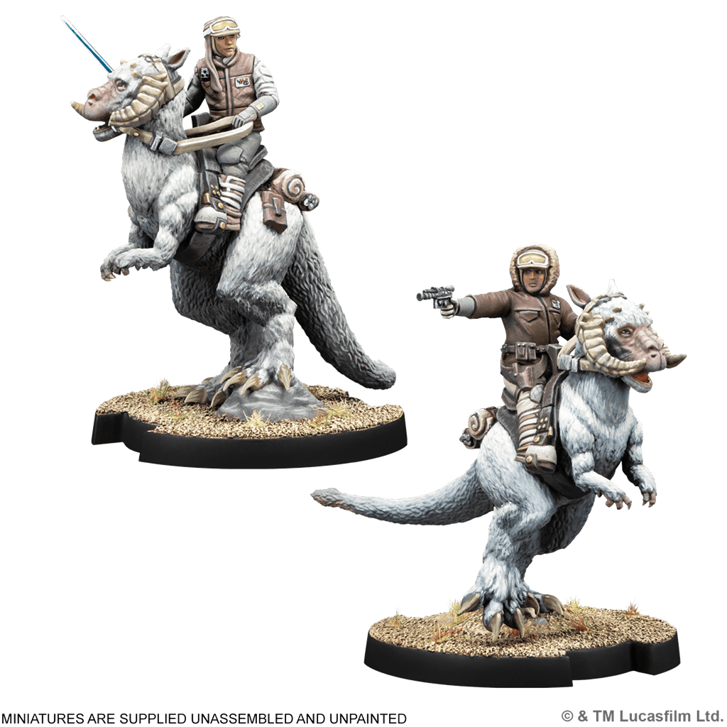 Han Solo &amp; Luke Skywalker on Tauntaun