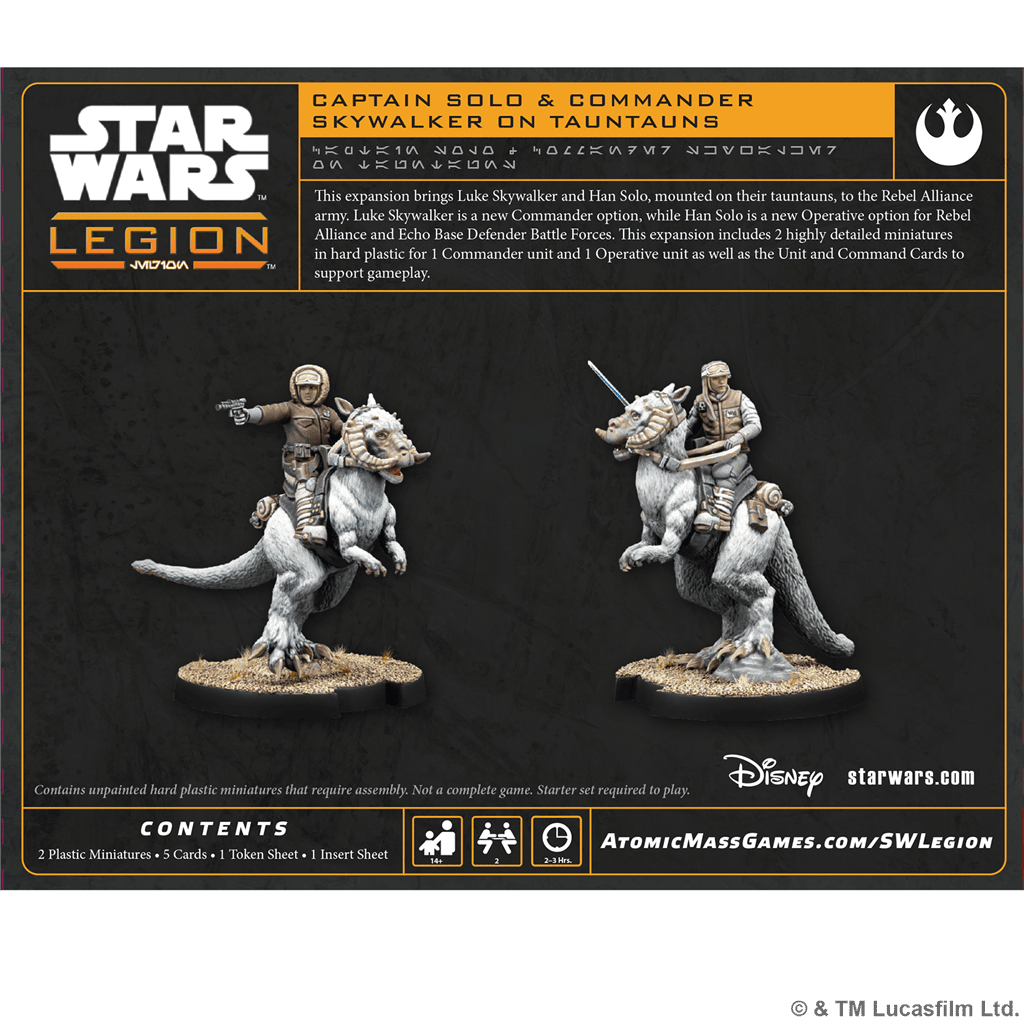 Han Solo &amp; Luke Skywalker on Tauntaun