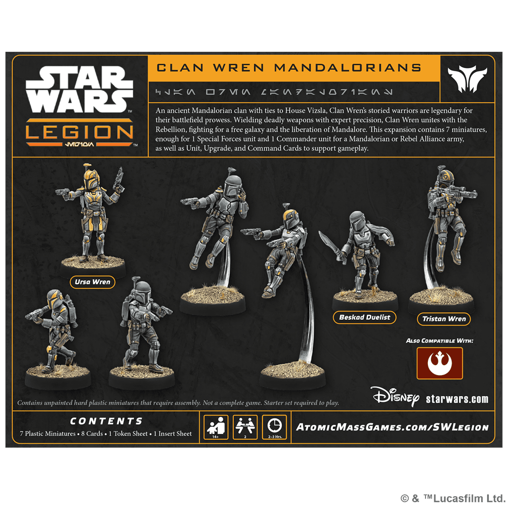 Clan Wren Mandalorians