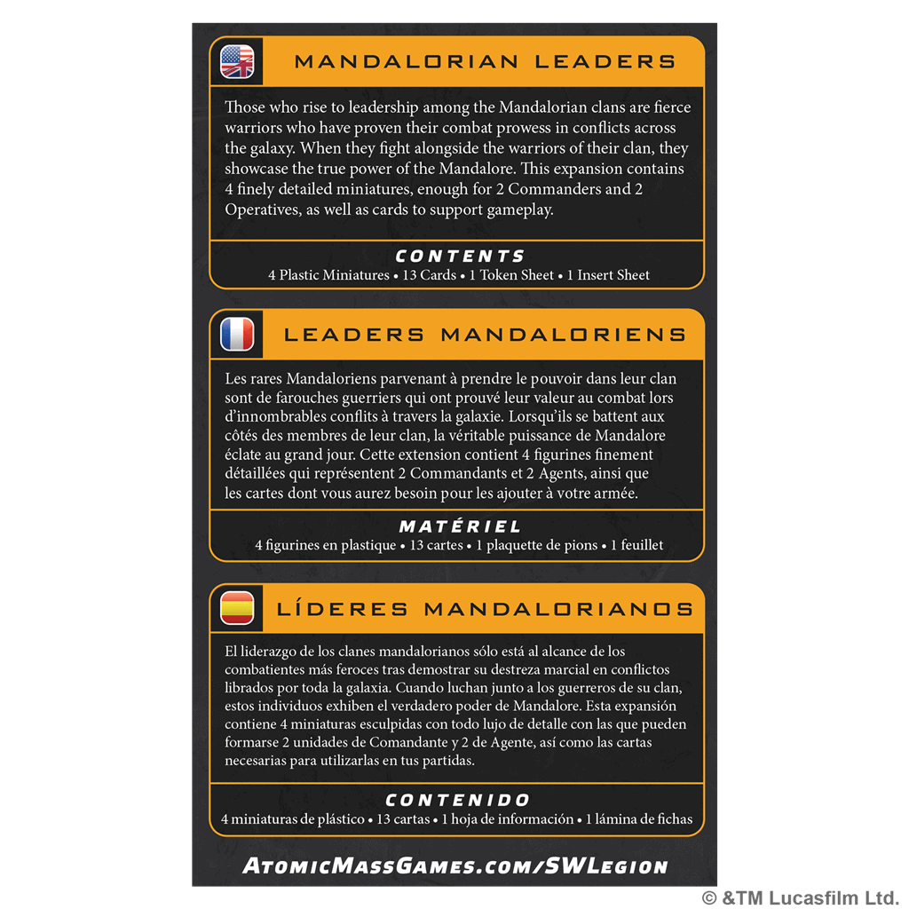 Mandalorian Leaders