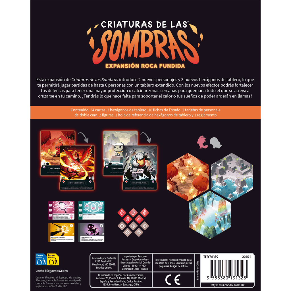 Criaturas de las Sombras Roca fundida