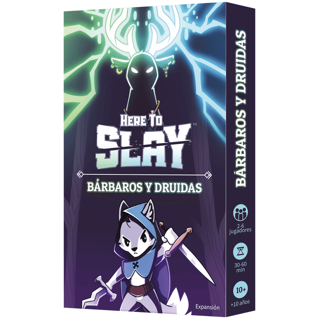 Here To Slay: Bárbaros y Druidas