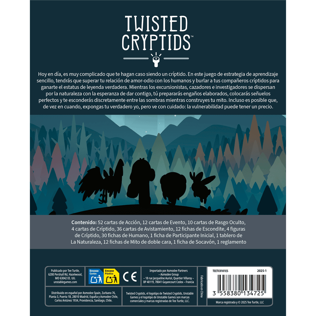 Twisted Cryptids