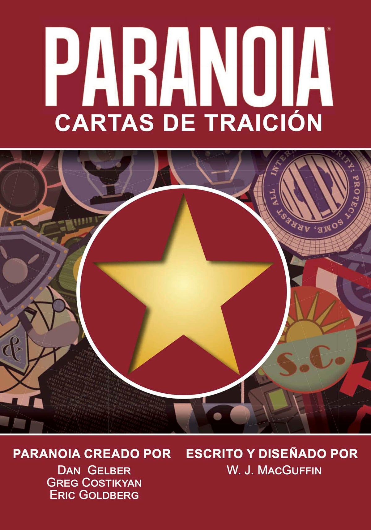 Paranoia: Cartas de Traición