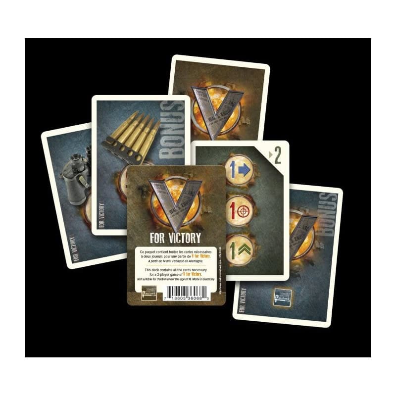 V For Victory Reglamento + cartas (Castellano)