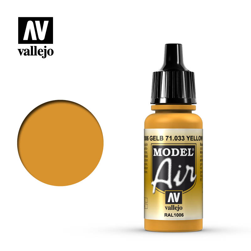 Vallejo Ocre Amarillo RAL1006 71033 — referencia 71033