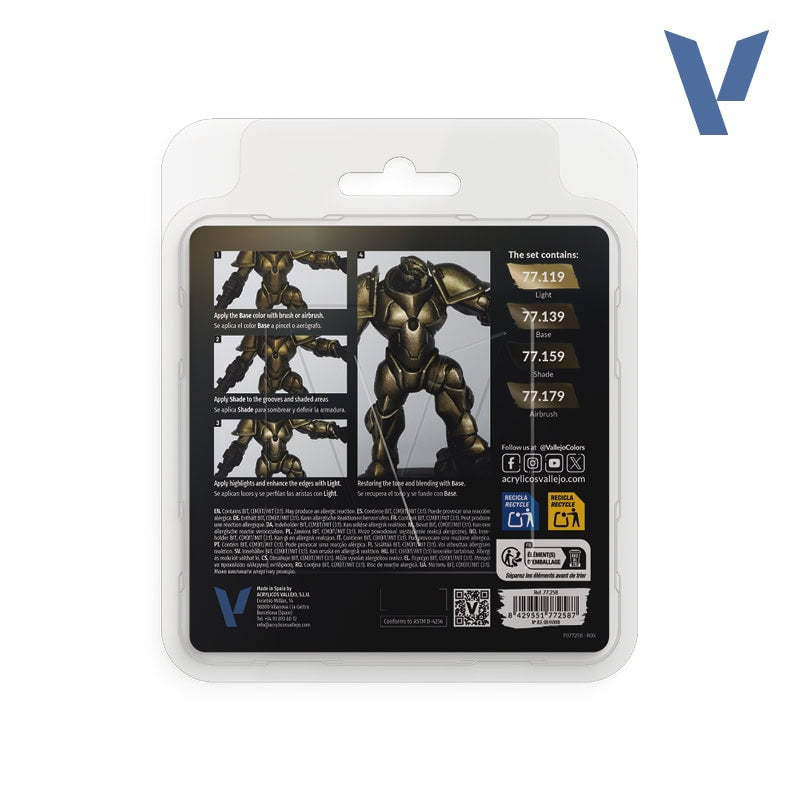 Set Metal Envejecido (77258)