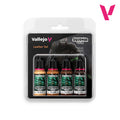 74309 Set Cuero - 4 colores