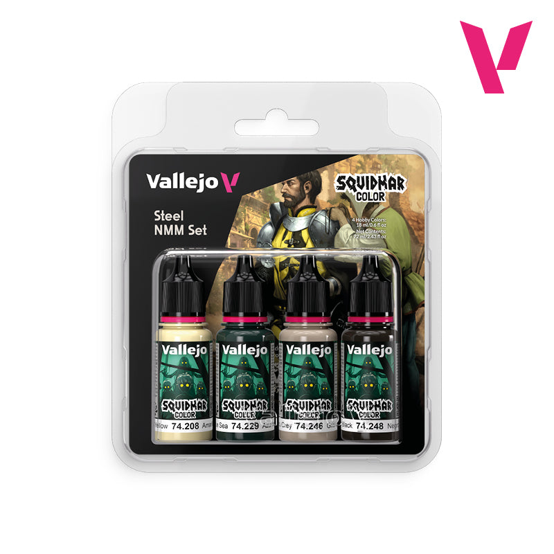 74311 Set NMM Acero - 4 colores