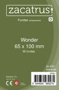 Fundas Zacatrus Wonder (65 mm X 100 mm) (55 uds)
