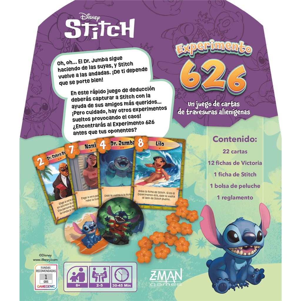 Disney Stitch Experimento 626
