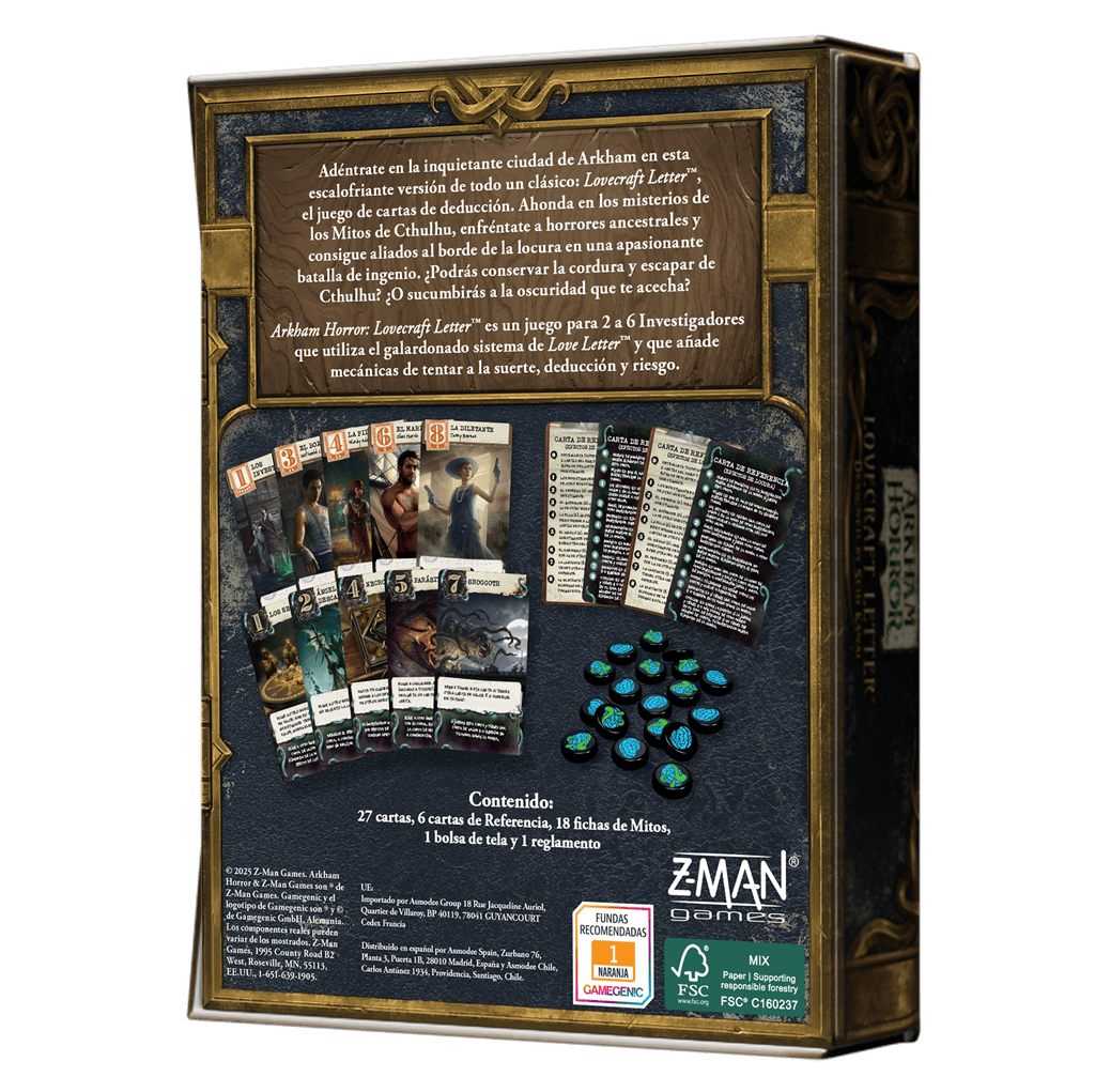 Arkham Horror Lovecraft Letter