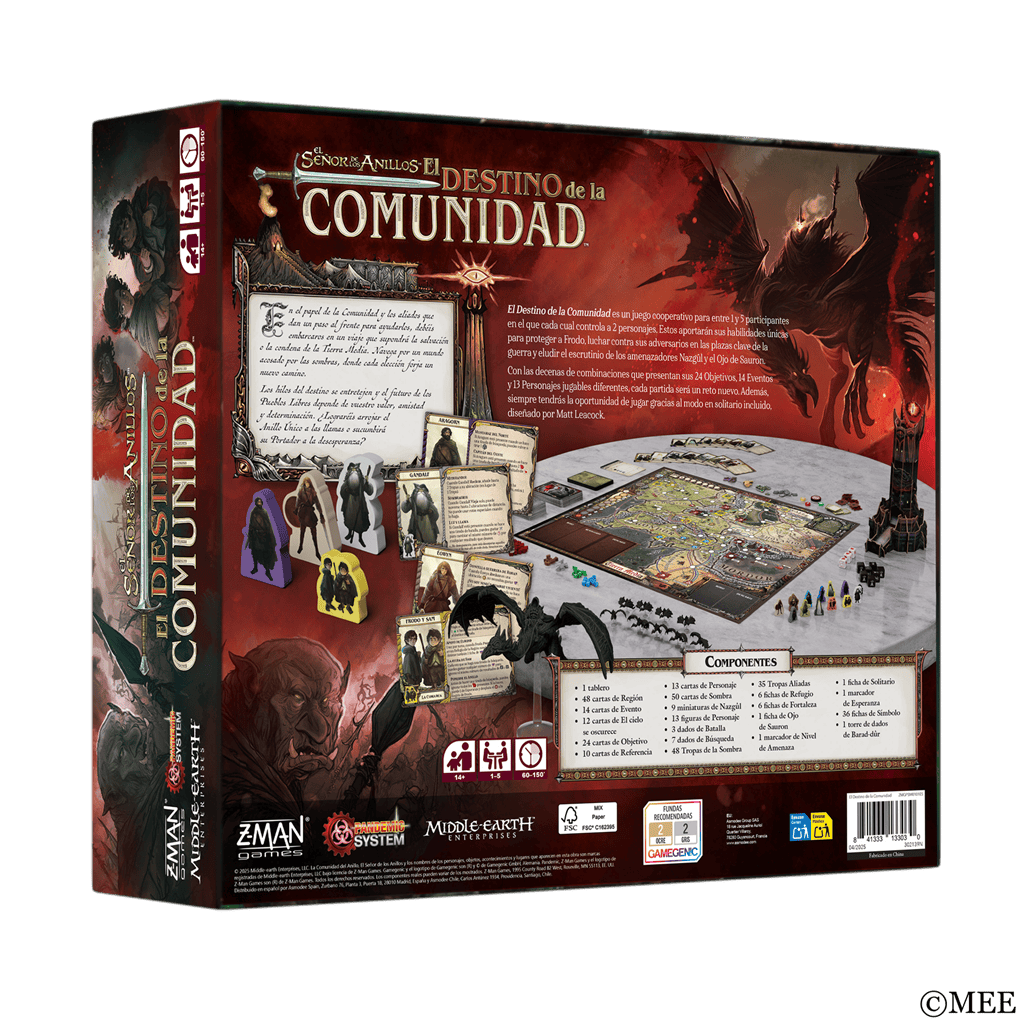 El Señor de los Anillos: Destino de La Comunidad